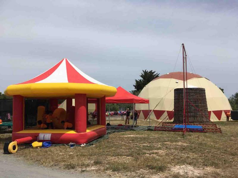 3.000 alumnes del Camp de Tarragona visiten la carpa de circ de Passabarret